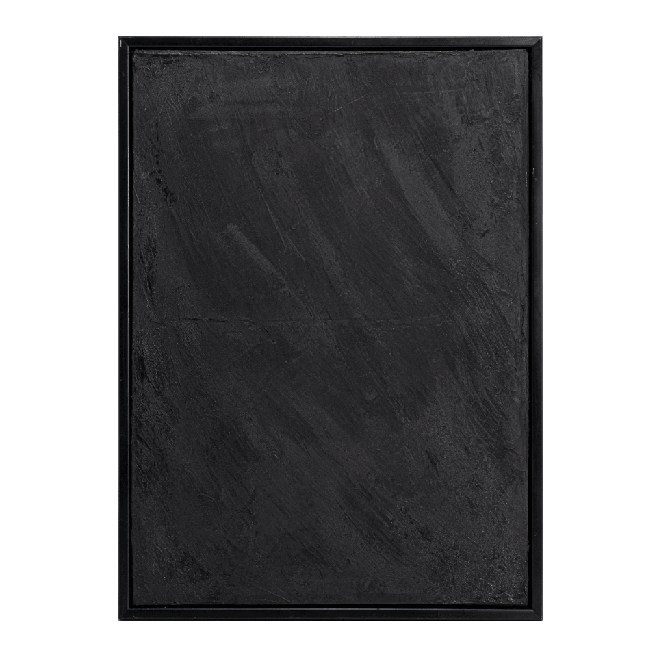 Cement Black Texture Tablo