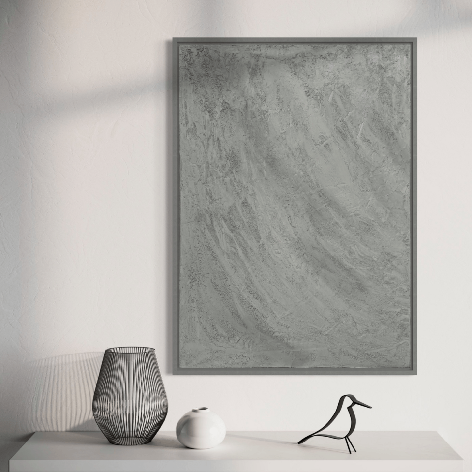 Pittura di struttura grigia del cemento