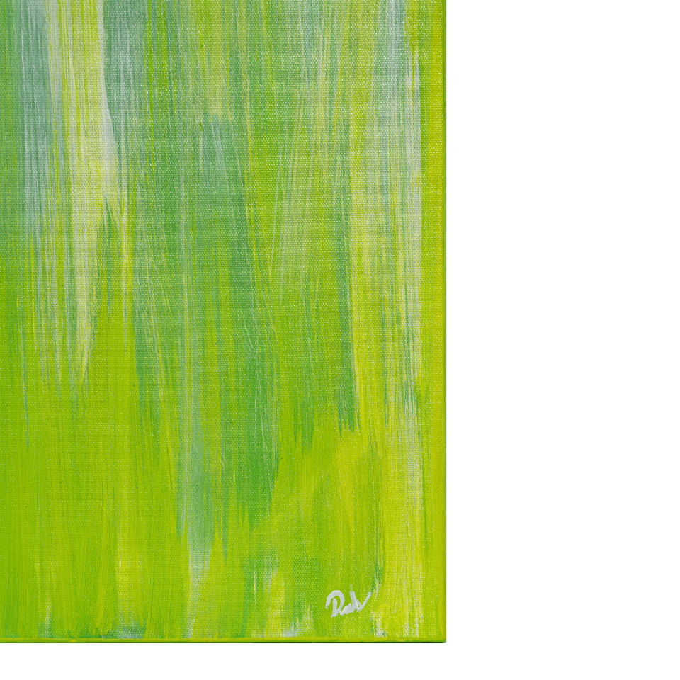 Pittura acrilica su tre lati
